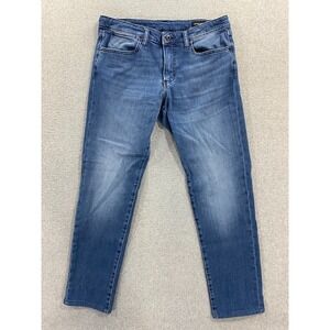 Bonobos Jeans Mens 32x32 (33x30) Premium 4 Way Stretch Athletic Fit Blue Denim